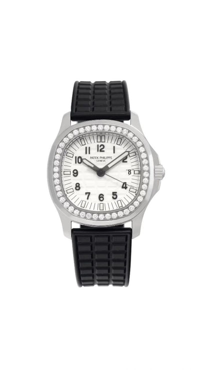 PP Aquanaut White Dial with Dimond Watch
