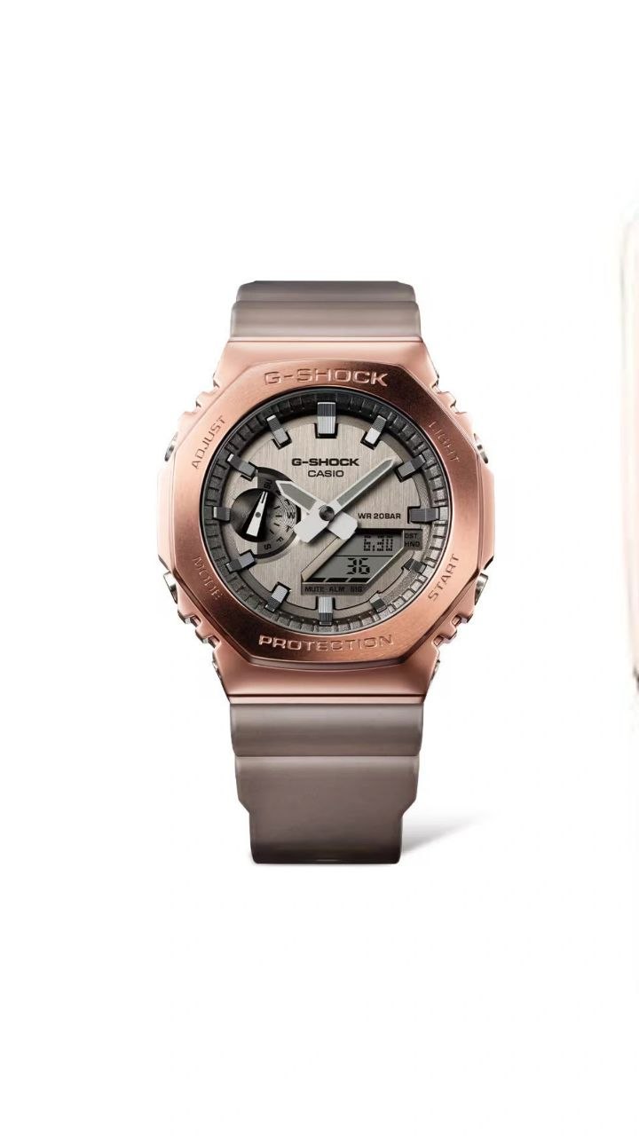 G-Shock Brown  Metal Analog-Digital Resin Strap Watch for Men (Copy)