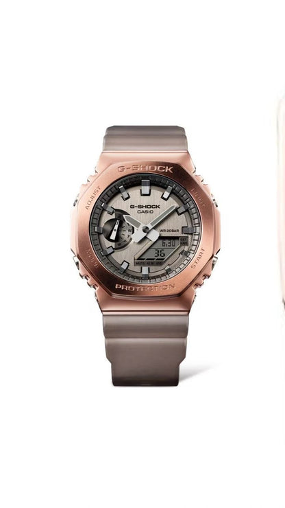 G-Shock Brown  Metal Analog-Digital Resin Strap Watch for Men (Copy)