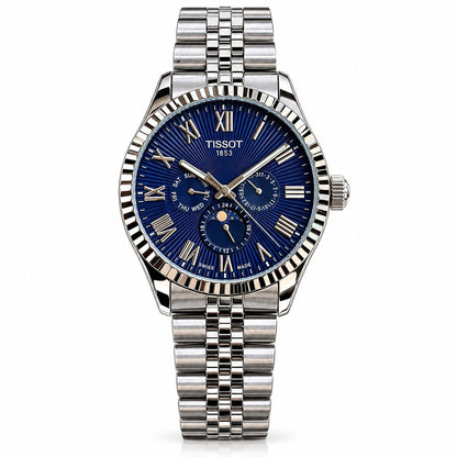 Tissot 1853 Silver Blue with All chronograph mens watch