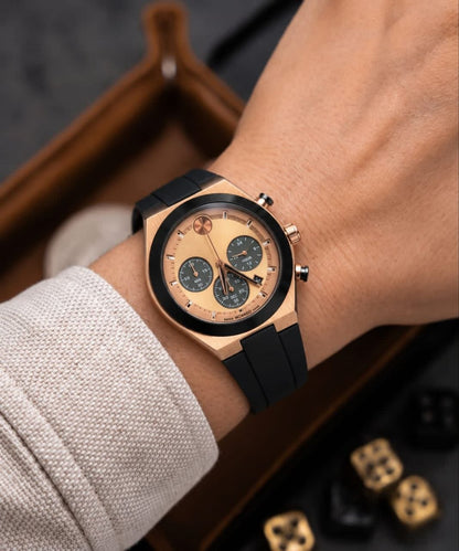 Movado Bold Chronograph  RoseGold Edition