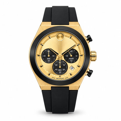 Movado Bold Chronograph  Gold Edition