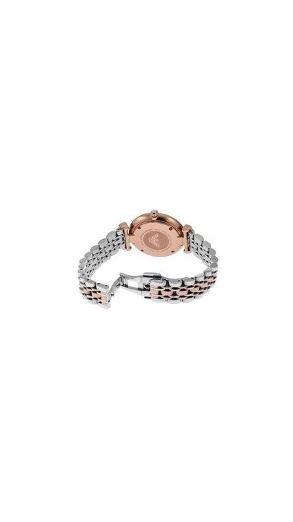 Emporio Armani Rose Gold Two Tone Watch