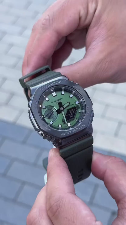 G-SHOCK GM-2100 Metal Green