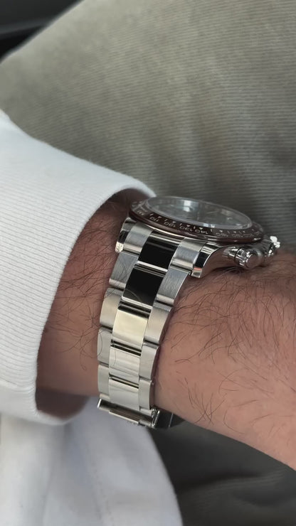 Rolex Daytona Ice Blue Dial Stainless Steel Oyster Chronograph Watch