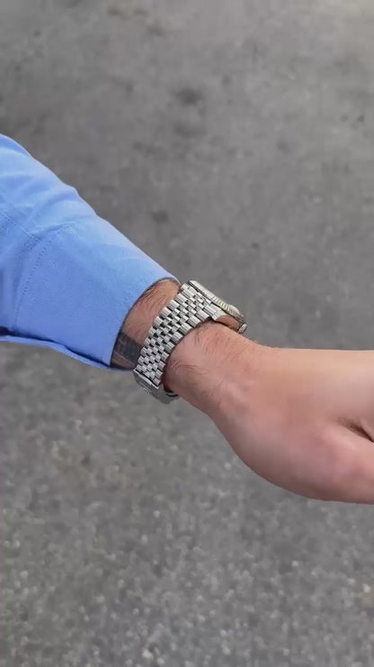 ROLEX DATEJUST SILVER DIAL