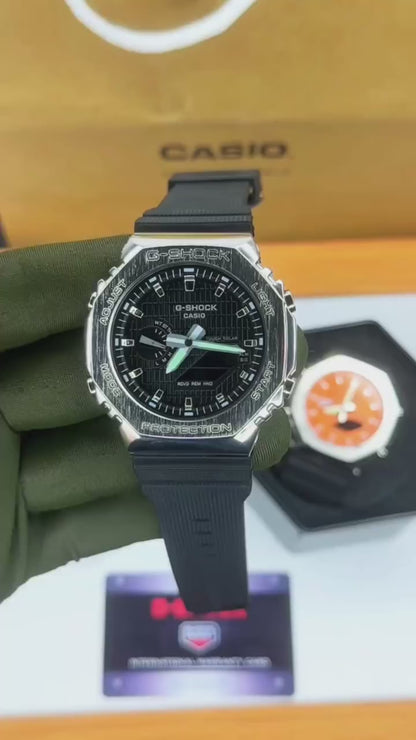 G-SHOCK GA-2100 – SILVER STEEL CASIO OAK EDITION