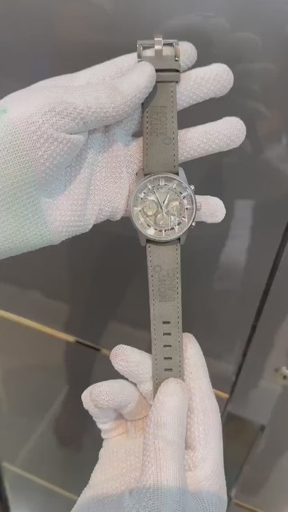 MONTBLANC CHRONOGRAPH – GREY LEATHER EDITION