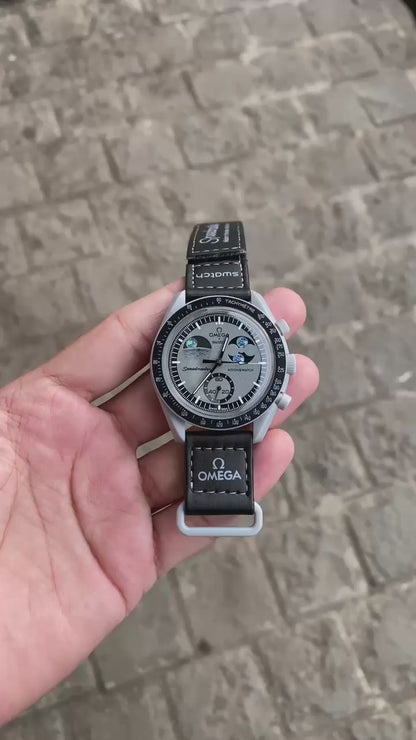 Omega × Swatch Speedmaster MoonSwatch Mission to Moon Chronograph Watch