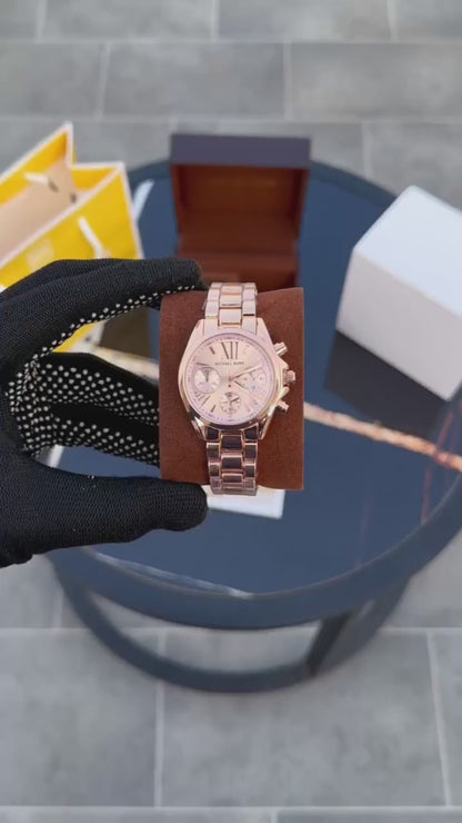 MICHAEL KORS BRADSHAW ROSE GOLD