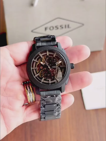 FOSSIL – MODERN MACHINE AUTOMATIC ME3253 BLACK EDITION