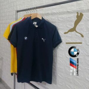 Bmw Mms Striped Motorsport Polo T-Shirt