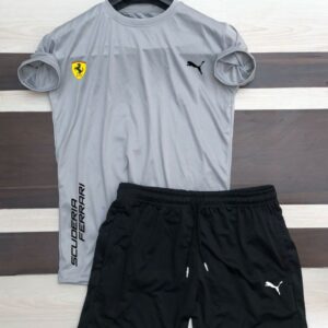 Men’s Shirt Shorts Combo Set