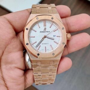 Aud_emars Pi_guet Rosegold White Dial