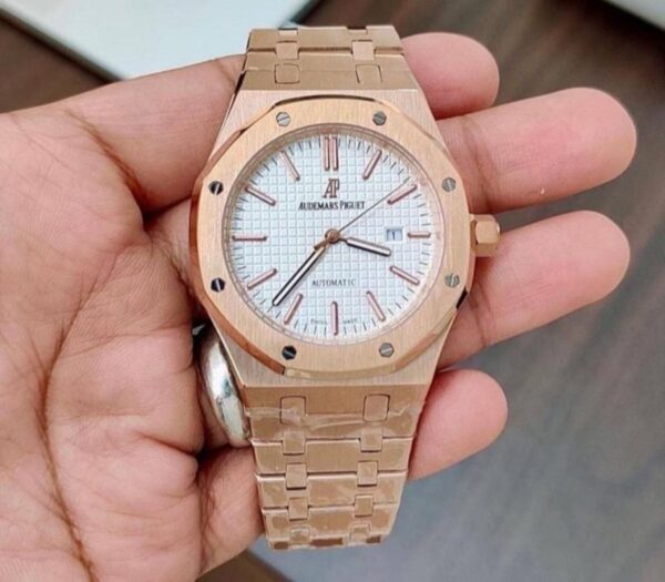 Aud_emars Pi_guet Rosegold White Dial - Image 2