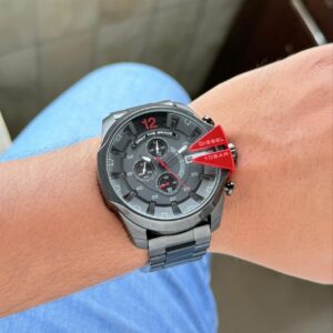 Die_sel  Men’s Black Chronograph Stainless Steel Watch DZ4282