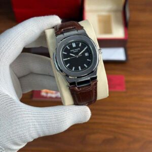 Pat_ek Phi_lippe Brown Leather Watch