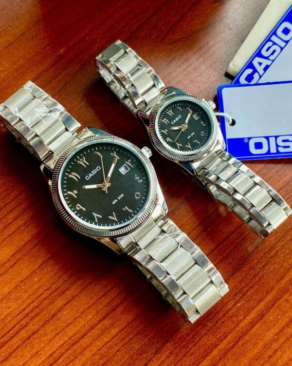 Ca_sio Arabic Dial Couple Set Black
