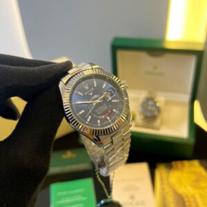 Rol_ex Sky-Dweller Oyster Blue