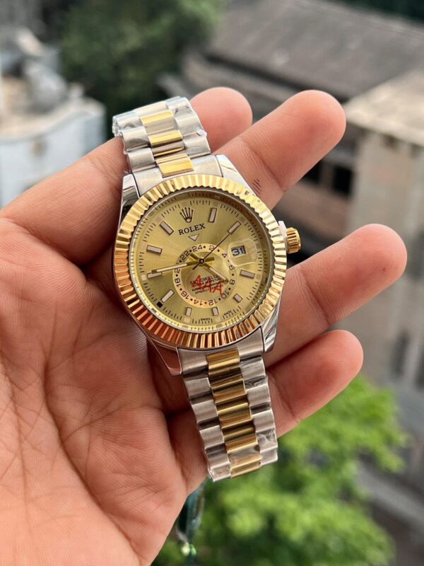 Rol_ex Sky-Dweller Oyster Gold