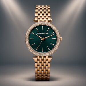 Mich_eal Ko_rs Darcy Green Dial Women