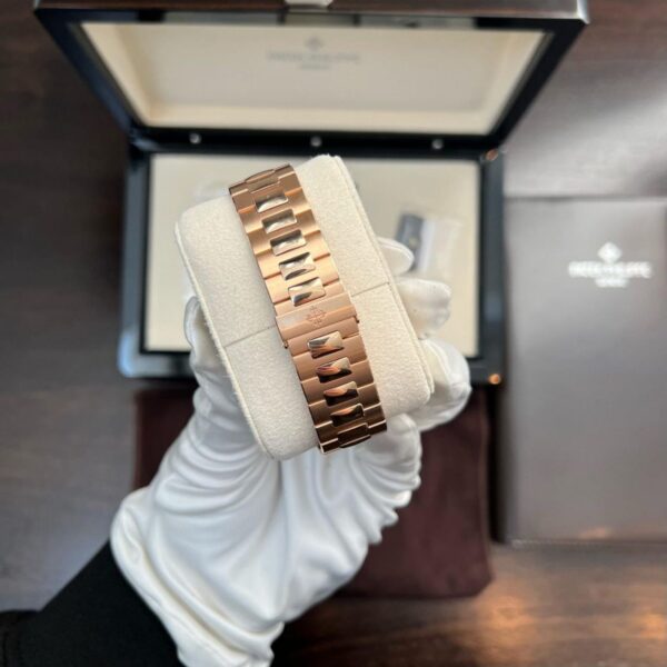 Pat_ek Phil_ippe Square Brown Men's Watch - Image 5