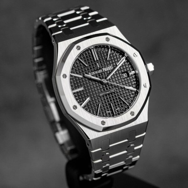 Aud_emars Pi_guet ROYAL OAK 41MM 15400 BLACK DIAL - Image 6