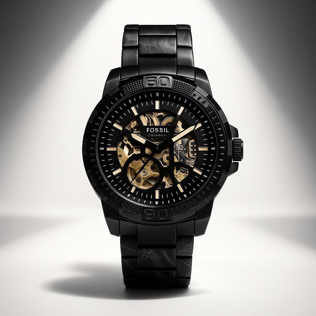 Fos_sil Bronson Black Me3218 - zivaako.com