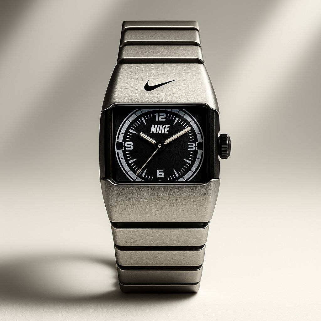 N_ke Men’s Aluminum Watch – Silver Dial | Quartz Movement | Premium Design