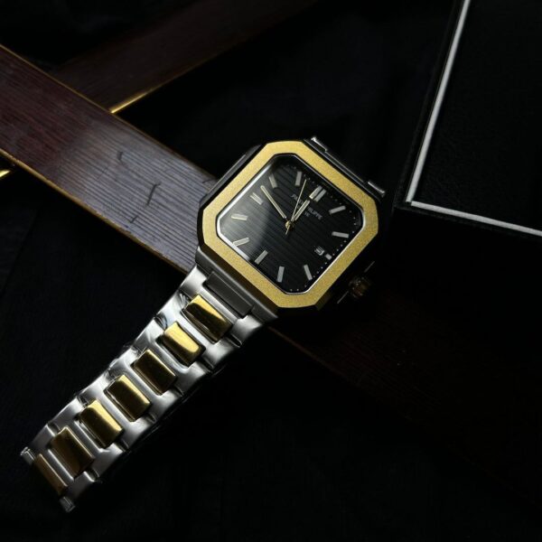 Pat_ek Phi_lippe Cubitus  Two Tone Black Men's Watch - Image 2