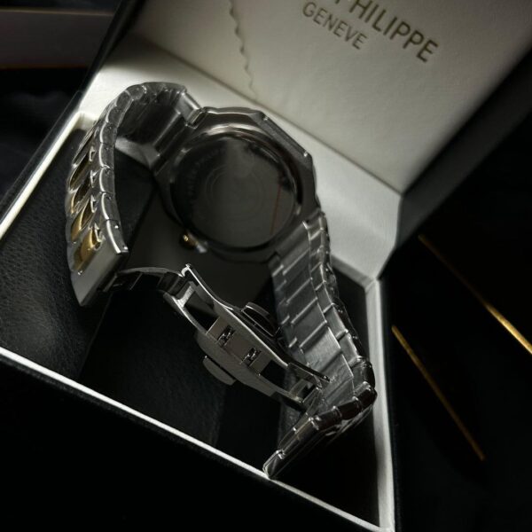 Pat_ek Phi_lippe Cubitus  Two Tone Black Men's Watch - Image 4