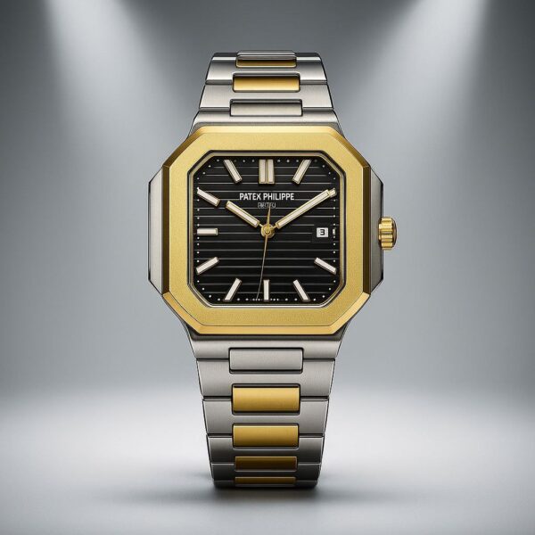 Pat_ek Phi_lippe Two Tone Black Men’s Watch