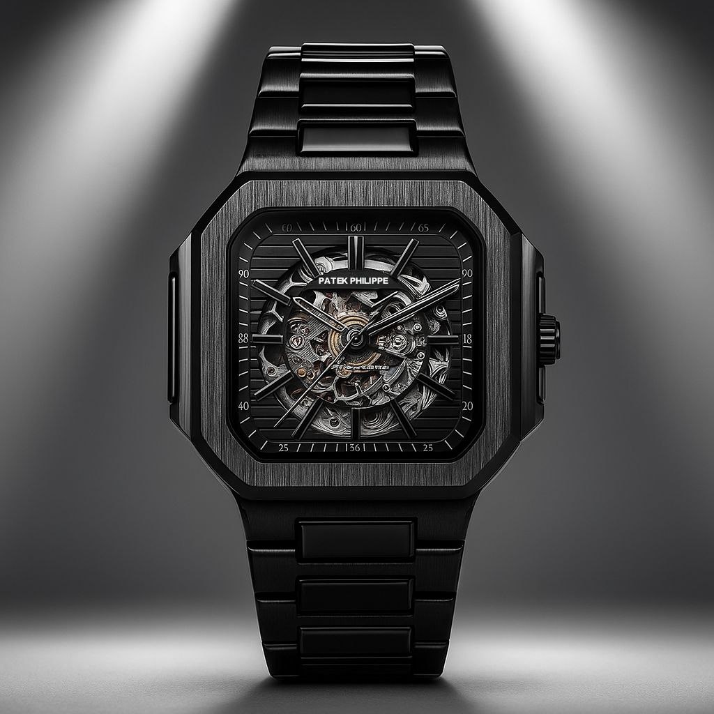 Pat_ek Phi_lippe Black Tone Black Dial Automtic Men’s Watch