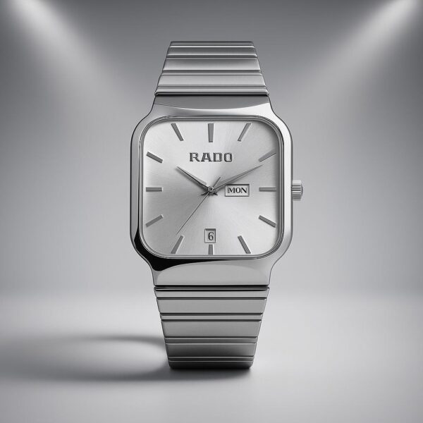 Ra_do Silver Metal Strap Men’s Luxury Watch